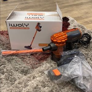 COPY - iWoly V600 Corded Bagless Stick &HH Vacuum Cleaner